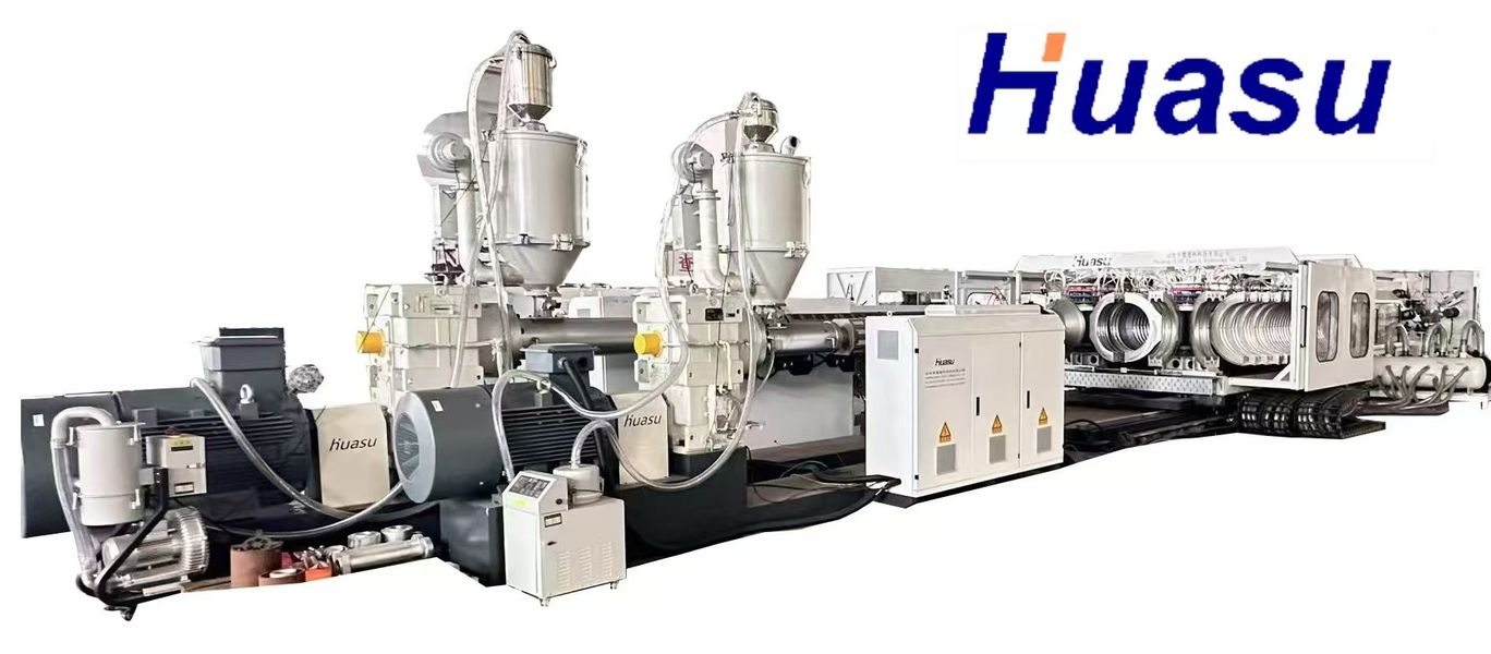 Double Wall Corrugated Pipe Extrusion Line