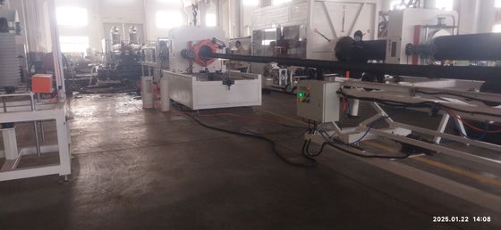 Siemens Electric Element Corrugated Pipe Extrusion Line for 60-2000kg/h Output and Production