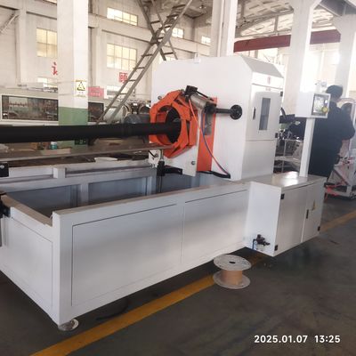 Automatic Double Wall Corrugated Pipe Manufacturing Equipment With Siemens Motor PLC Control System