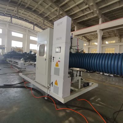 Durable Construction Double Wall Corrugated Pipe Extrusion Line With Full Intermeshing Engagement System