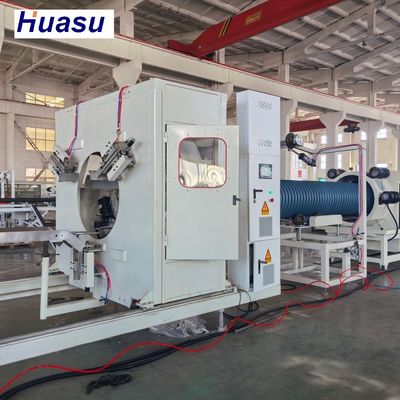 32-1600mm Diameter Corrugated Pipe Machine With Double Wall Corrugated Pipe And Socket Online