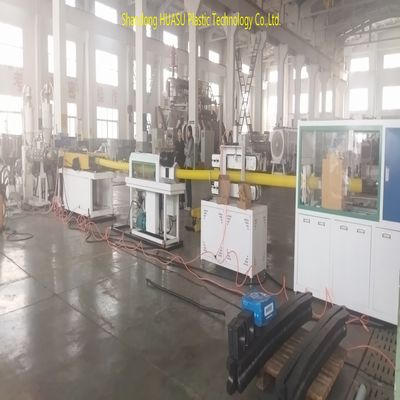 Professional Corrugated Pipe Making Machine With Siemens / ABB Electrical