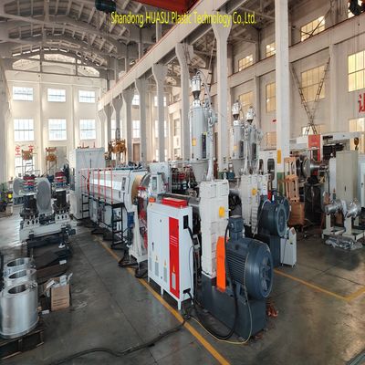 100-1000kW Production Power Double Wall Corrugated Pipe Machine with PLC Control and Water Cooling for Customizable Output