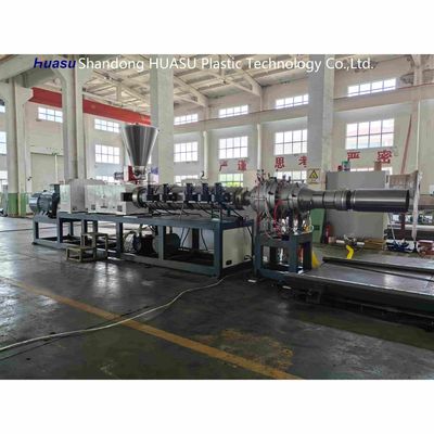 High Speed Single Screw Extruder Double Wall Corrugated Pipe Production Line with Online Belling and Siemens PLC System