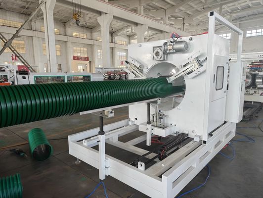 PVC Double Wall Corrugated Tube Extrusion Machine for Plastic Pipes Pipe Machine