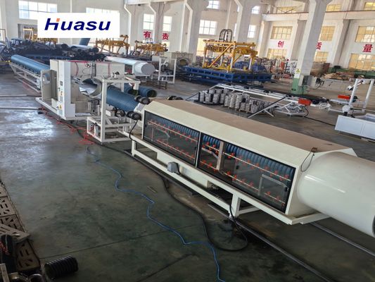 Bridge Prestressed Cable Protection Corrugated Pipe Extrusion Line