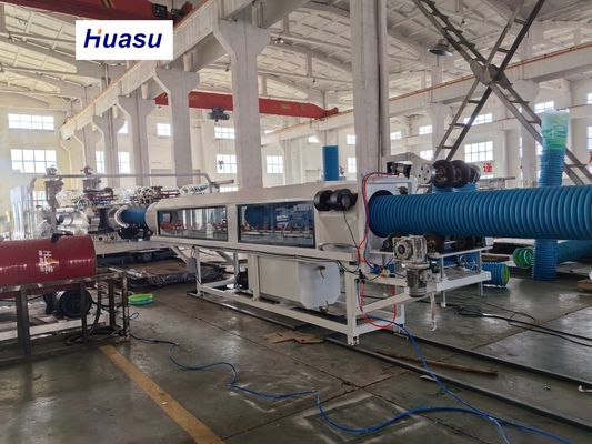 Double-layer / Double Wall Corrugated PVC / HDPE / PP Making Machine