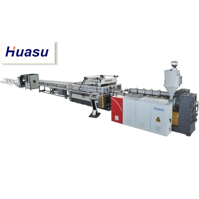 Double Wall Corrugated Pipe Extrusion Line For Producing Underground Sewage Pipe Water Cooling Process