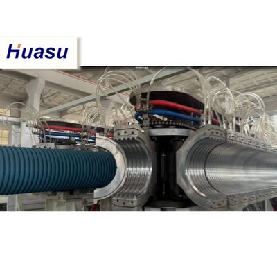 DWC Pipe Extrusion Line with 32-1600mm Pipe Diameter 60-2000kg/h Capacity and Siemens PLC Technology