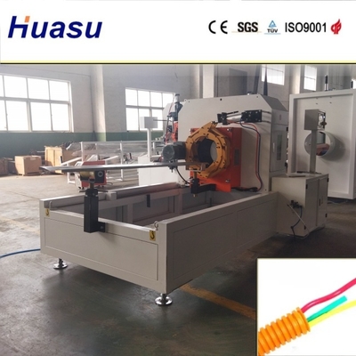 Double Wall Corrugated Pipe Extrusion Line For Producing Underground Sewage Pipe Water Cooling Process