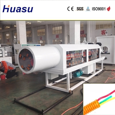 Water Cooling Tank Cooling DWC Pipe Extrusion Line for PVC/PE Corrugated Pipe