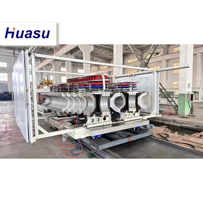 Double Wall Corrugated Pipe Extrusion Line For PVC/PE/MPP/PA/HDPE Processing Type And Plastic Raw Material