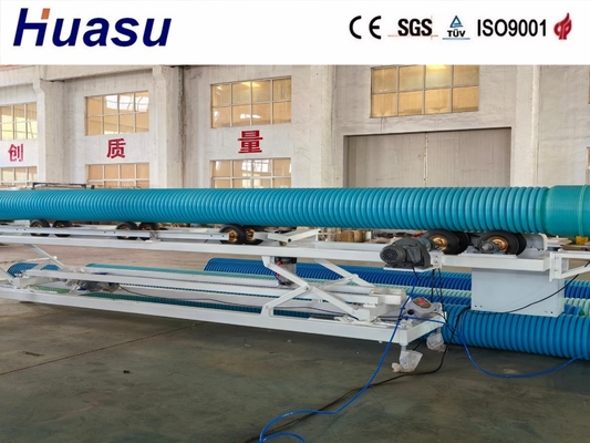 Siemens HDPE Pipe Extrusion Line 500-2000Kg/h for Double Wall Corrugated Pipe