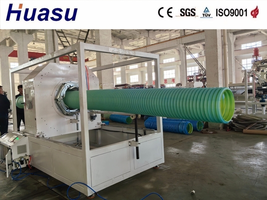 Double Wall Corrugated Pipe Extrusion Line 32-1600mm PVC PE MPP