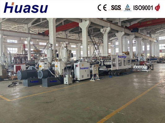 Siemens PLC Double Wall PVC Pipe Extrusion Line 32-1600mm