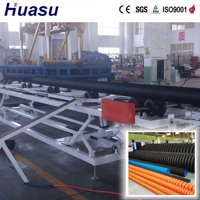 Fully Automated HDPE Pipe Extrusion Line with Siemens PLC 60-2000kg/h