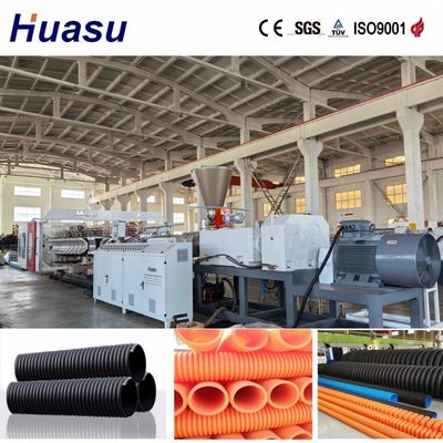 PVC Pipe Extrusion Line with Energy Saving Feature 60-2000kg/h Production Capacity 32-1600mm Pipe Size Output