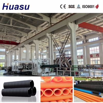 Agricultural Applications Corrugated Pipe Production Line for Pipe Range 32-1600mm with Customized Power Supply