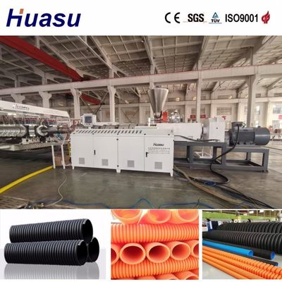 PVC Pipe Extrusion Line with Precision Flow Channel Design Modular Design and Online Belling for 32-1600mm Pipe Range