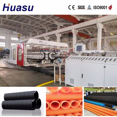 Speed PVC Pipe Extrusion Line for Making Plastic Pipe 32-1600mm at Max. Line Speed of 3-15m/min