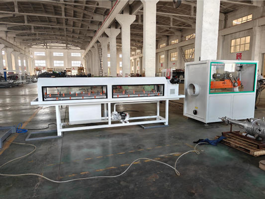 Automatic DWC Pipe Extrusion Line with Siemens Inverter and Omron Relay for 75-250mm Corrugated Pipe Production