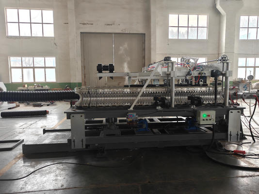 Automatic Single Wall Corrugated Pipe Extrusion Line with 38CrMoAlA Barrel Material and Full Intermeshing Engagement System