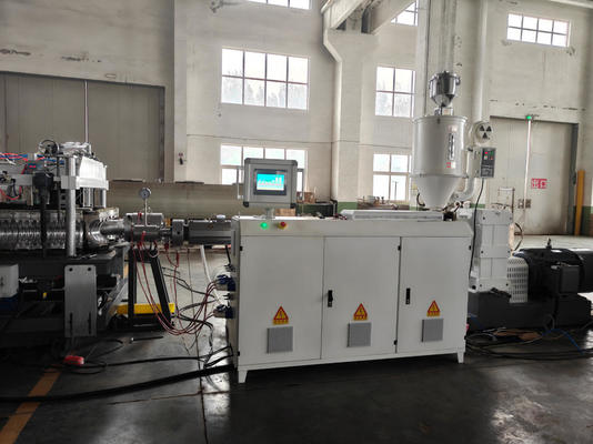 Automatic Single Wall Corrugated Pipe Extrusion Line with 38CrMoAlA Barrel Material and Full Intermeshing Engagement System