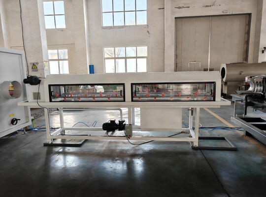 DWC Pipe Extrusion Line Offering Extruder Power 15kW to 200kW CE Certified Supporting PVC PE MPP PA HDPE Pipe Material