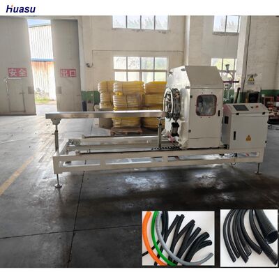 Siemens Main Electrical Parts Double Wall Corrugated Pipe Extrusion Line with 48 Mould Quantity and Water Cooling Functionality