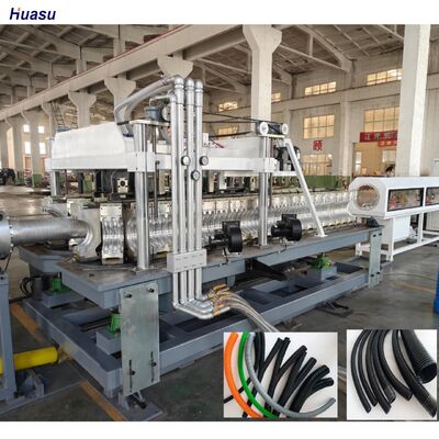 Double Wall Corrugated Pipe Extrusion Line with 48 Mould Quantity and Siemens PLC Control for High Efficiency Production
