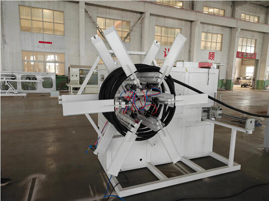 Full Automatic Single Wall Corrugated Pipe Extrusion Line with 40-80kg/h Output and Water Cooling System