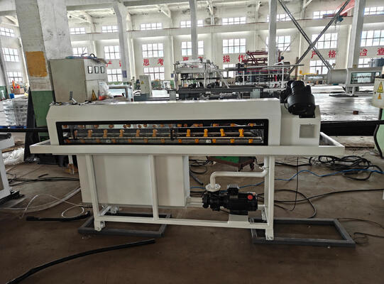Full Automatic Water Cooling Single Wall Corrugated Pipe Extrusion Line with 40-80kg/h Output for High-Speed Production
