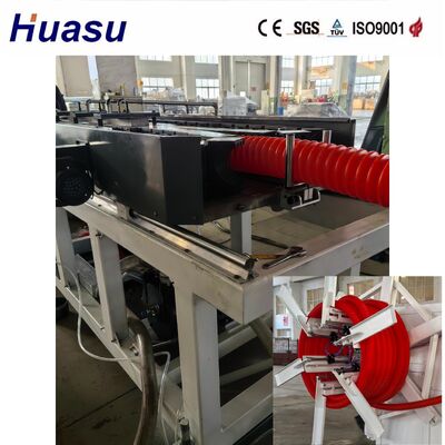 60-2000kg/h Output Single Wall Corrugated Pipe Extrusion Line with Water Cooling Mode and PLC Remote Control