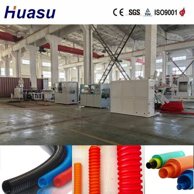 Large Diameter HDPE Conduit Extrusion Line with 32mm-1600mm Pipe ID, PLC Control, and High Automation for Cable Protection