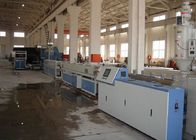 Huge Diameter Spiral Pipe Extrusion Line , Spiral Pipe Making Machinery 90-350KW