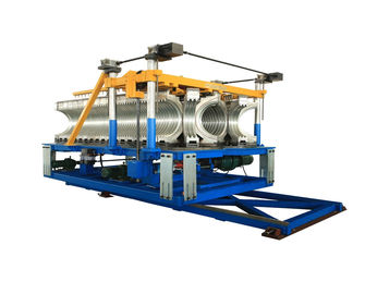 High Effective Double Wall Corrugated Pipe Extrusion Line For HDPE / PP Pipe