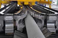 PE / PP/ PVC Single Wall Corrugated Pipe Extrusion Line Large Output  SBG-250