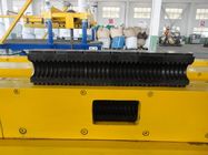 PE/PP/PVC/EVA Single Wall Corrugated Pipe Production Line , Plastic PP Pipe Welding Machine