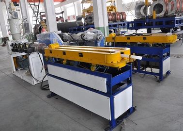 HUASU Single Wall Corrugated Pipe Machine , SBG63 Corrugated Pipe Extruder