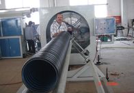 Hollowness Spiral HDPE Pipe Extrusion Line , Spiral HDPE Pipe Extruder Machine