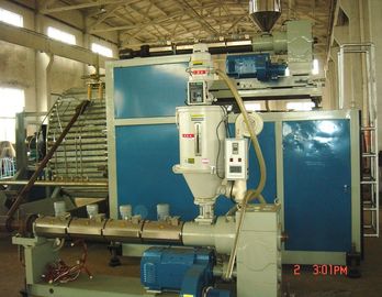 200-3000mm PE Hollowness Wall Spiral Pipe Extruder / PE Huge Diameter Wall Sprial Pipe Line