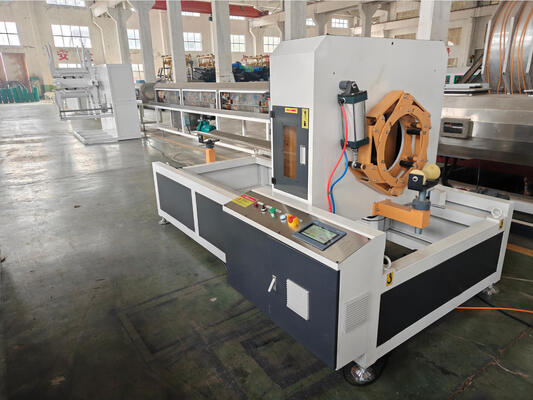 PLC Control Spiral Pipe Extrusion Line Handling Pipe Size 40-4000mm and Pipe Shape With Customer Needs Sample Or Drawing
