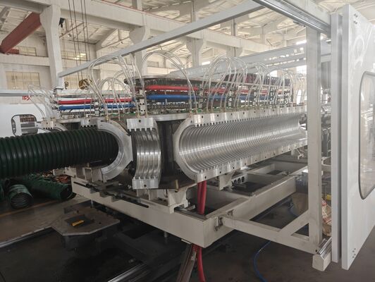 Hot Sell Corrugated Pipe Extrusion Line With Differentiated Custmized Pipe Shape