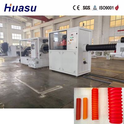 Multi-Material Single Wall Corrugated Pipe Making Machine 100-1200kg/h 32mm-2000mm for Drainage Applications
