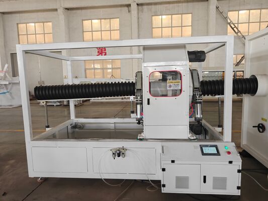 Single Screw Single Wall Corrugated Pipe Extrusion Line Computerized System Speed 10 to 20 M per Minute Enhanced Control