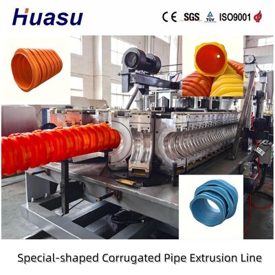 Large Diameter Irregular Plastic Corrugated Pipe Municipal Wastewater Drainage Tube