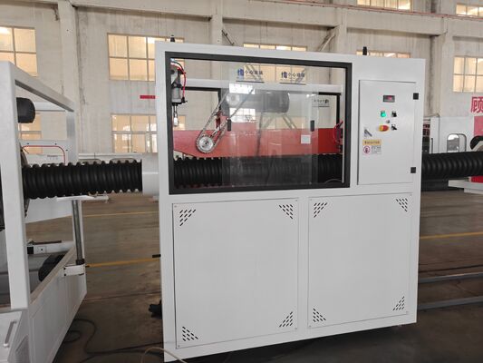 Double-wall Socket Joint hdpe pipe making machine capable of producing pvc pe mpp pa hdpe pipes with precision and durability