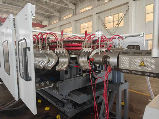 DWC Pipe Extrusion Line Compatible with PVC PE MPP PA HDPE Plastic Pipe Extrusion Line Systems