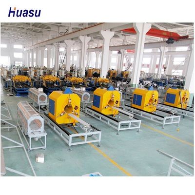 67kw 1480rpm Double Wall UPVC Corrugated Pipe Extruder