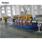 1100kg/H PE PP Double Wall Corrugated Pipe Extrusion Line